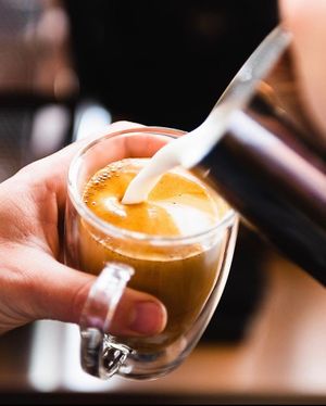 The best coffee for our clients #specialtycoffee at Rocha Beach House in Portimao