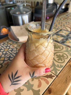Sunny smoothie   at Rocha Beach House in Portimao