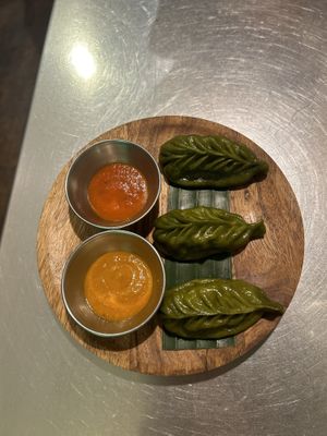 Vegetable momo   at Fatt Pundit - Soho in London