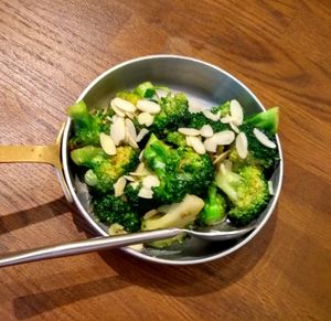 Stir fry broccoli #Veganuary at Fatt Pundit - Covent Garden in London