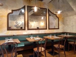 Seating area at Fatt Pundit - Covent Garden in London