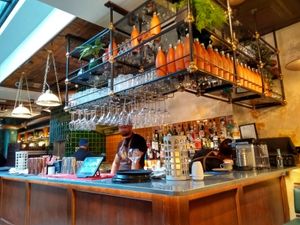 Bar at Fatt Pundit - Covent Garden in London