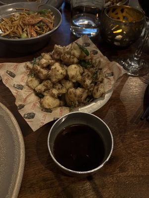 Cauliflower bites  at Fatt Pundit - Covent Garden in London