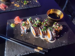 Jack Sushi Roll special at Voodu Vegan Bistro in Tampa