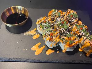   at Voodu Vegan Bistro in Tampa