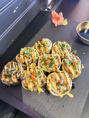Sushi rolls 🔥  at Voodu Vegan Bistro in Tampa