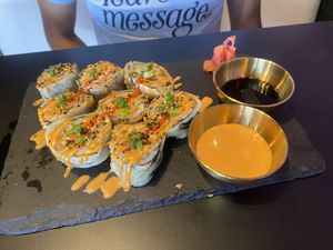   at Voodu Vegan Bistro in Tampa