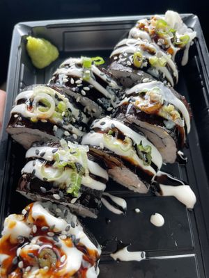 Blackjack Sushi Roll  at Voodu Vegan Bistro in Tampa