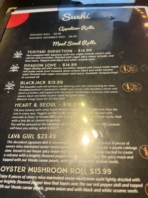   at Voodu Vegan Bistro in Tampa