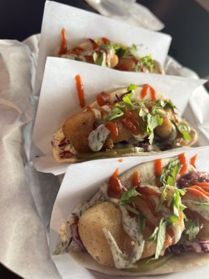 East west spicy tacos  at Voodu Vegan Bistro in Tampa