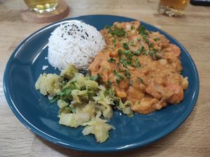 Prato do dia at Paladares Vegan in Braga