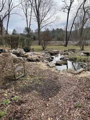 Fish Pond  at Staff Of Life Cafe & Bread And Breakfast in Cherokee