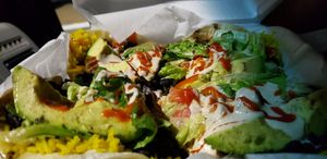 Black bean tacos #Veganuary at Chef Will The Palate in Huntsville