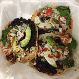 black bean tacos at Chef Will The Palate in Huntsville