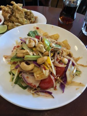 som see salad  at Yum Saap in Utrecht