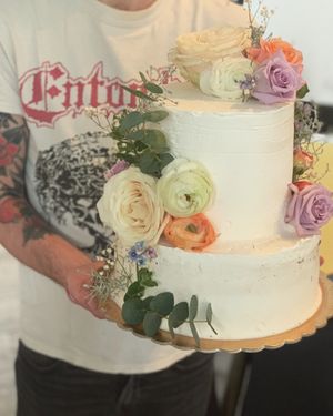 wedding cake at Patty & Selma in Treviglio