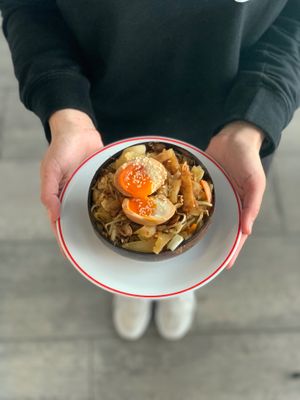 focaccia pechinese 🇨🇳 
vegetarian
vegan option at Patty & Selma in Treviglio