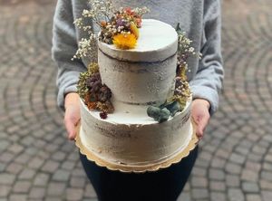 wedding cake at Patty & Selma in Treviglio