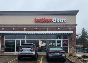 Storefront at Indian Bistro in Topeka