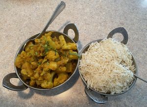 Aloo Gobi   at Indian Bistro in Topeka