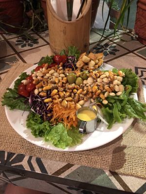 Bean salad   at Tortuga in Tena