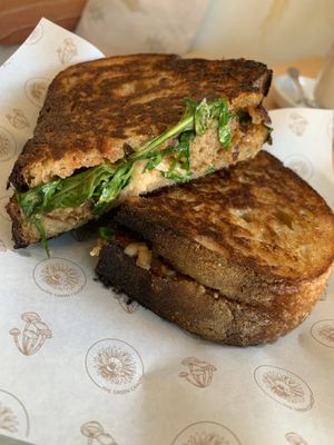 Delicious toasted sandwich    at The Green Canopy in Fitzroy