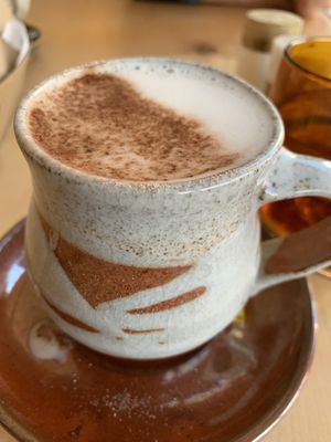 Amazing mushroom chocolate drink. So good!  at The Green Canopy in Fitzroy