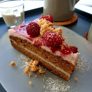 raspberry was amazing at Immu Bake Shop in Seoul