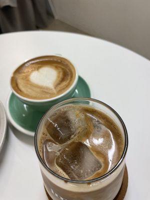 Great coffee  at Immu Bake Shop in Seoul