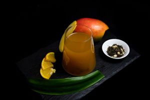 Golden Bubble Tea at Shin Taiwanese Eatery in Vienna