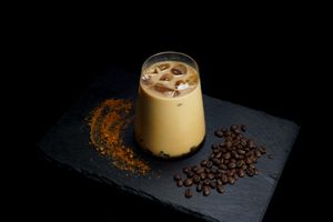 Coffee Bubble Tea at Shin Taiwanese Eatery in Vienna