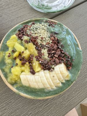 Tropical vibes smoothie bowl   at Key Roots in Islamorada