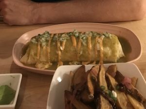 Mmmm burrito  at Fellow Traveler in Englewood