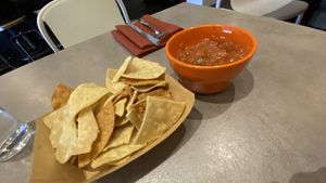 Chips and salsa  at Fellow Traveler in Englewood