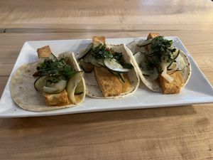 Thai tacos  at Fellow Traveler in Englewood