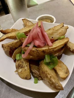 Potatoe wedges (8/10)  at Fellow Traveler in Englewood