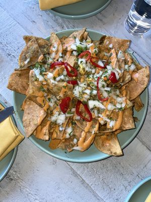 Chilaquiles (no avocado)   at Fellow Traveler in Englewood