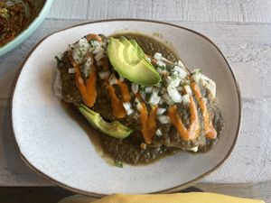 deep south broadway burrito  at Fellow Traveler in Englewood