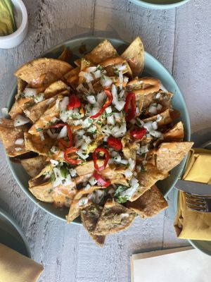 chilaquiles  at Fellow Traveler in Englewood