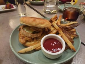 BBQ Jackfruit Sandwich at Fellow Traveler in Englewood