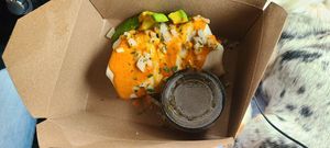 Deep South Broadway Burrito at Fellow Traveler in Englewood