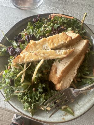 Summer salad with fried tofu   at Fellow Traveler in Englewood