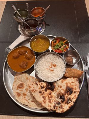 Vegan Kofte curry  at Curry's Culinária Indiana in Sao Paulo