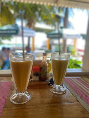 Smoothies at The Shak - Beach Cafe in Placencia