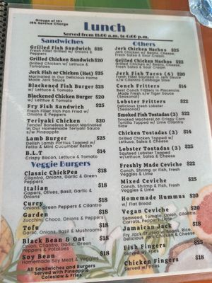   at The Shak - Beach Cafe in Placencia