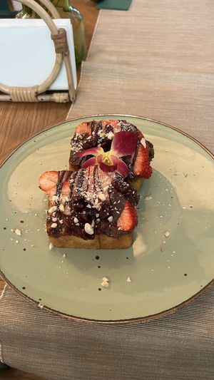 Sweet breakfast   at Las Vegan in Gdynia