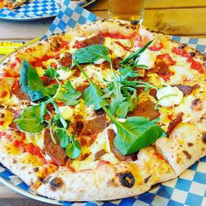  at Oscar's Lockdown Pizza in Cambridge