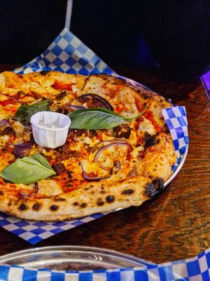  at Oscar's Lockdown Pizza in Cambridge