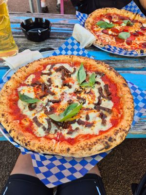  at Oscar's Lockdown Pizza in Cambridge