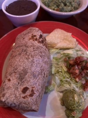 Baja Slim Burritoo  at Don Juanz - Baja Beach Tacos in Bossier City